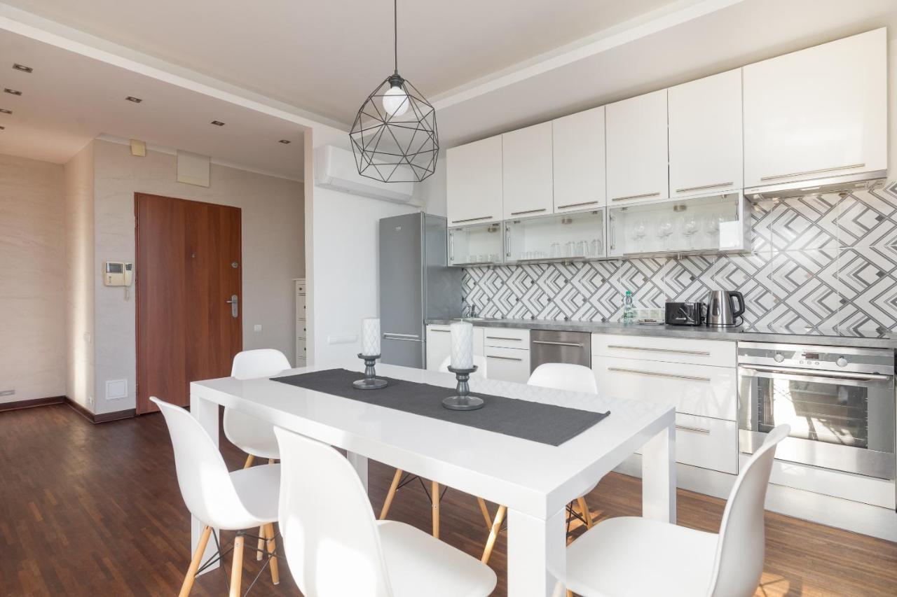 Mokotow Premium Apartment With Terrace Warsaw Luaran gambar