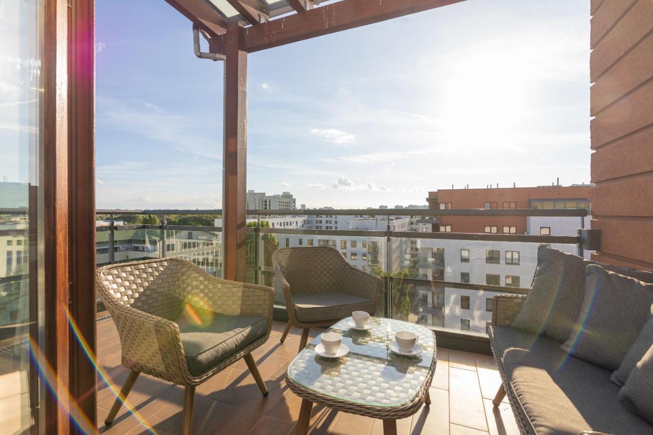 Mokotow Premium Apartment With Terrace Warsaw Luaran gambar