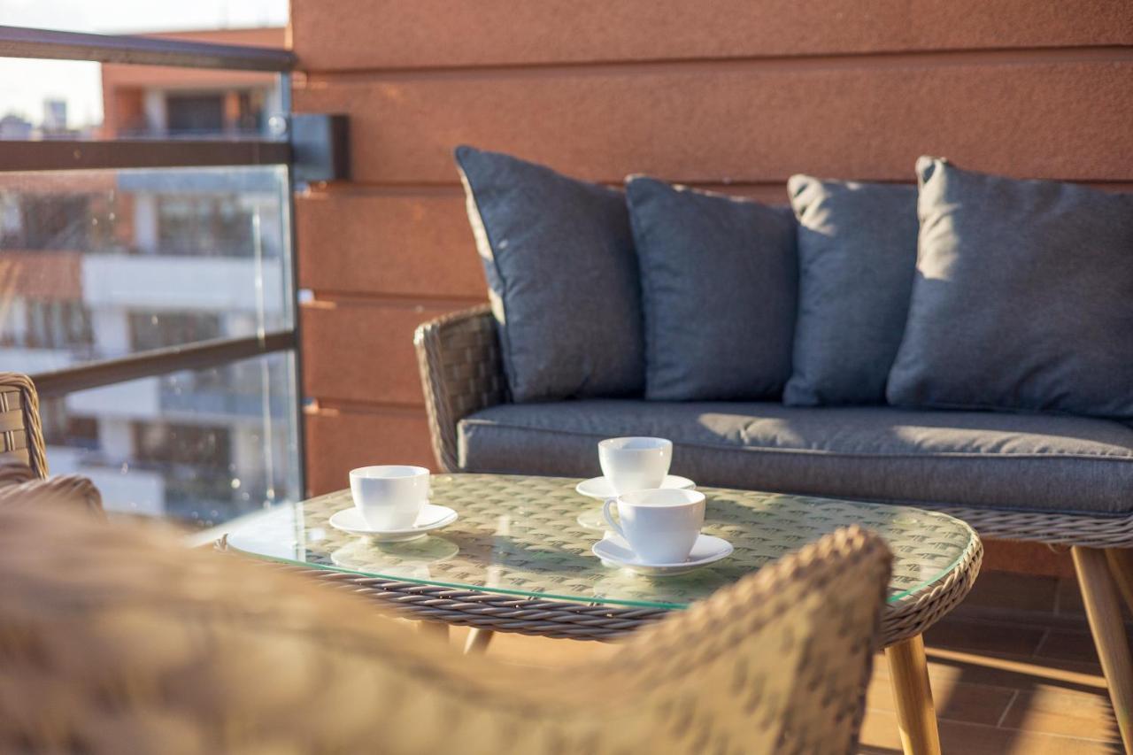 Mokotow Premium Apartment With Terrace Warsaw Luaran gambar