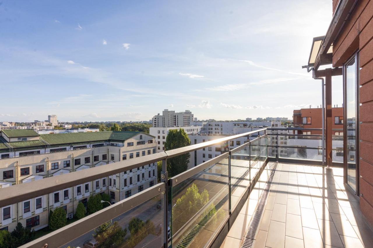 Mokotow Premium Apartment With Terrace Warsaw Luaran gambar